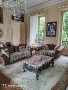 Χώρος καθιστικού στο Château du Saulce +39 φωτογραφίες