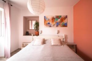 Postel nebo postele na pokoji v ubytování Art Apartment SeaSoul