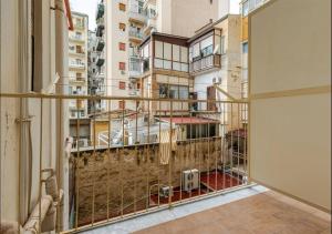 a view of a balcony of a building at Residenza Camillo - Palermo Centro in Palermo