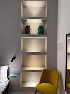Posezení v ubytování Mori's Rooms