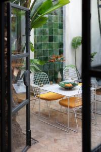 Patio nebo venkovní prostory v ubytování Dar Titrit
