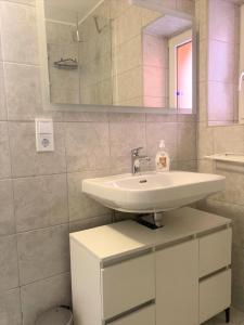 Koupelna v ubytování Ferienwohnung im Zentrum mit Parkplatz