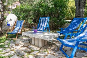 Zahrada ubytování Art Apartment SeaSoul