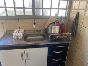 Kuchyň nebo kuchyňský kout v ubytování Casa V7