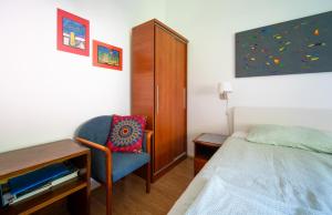 Postel nebo postele na pokoji v ubytování Art Apartment SeaSoul