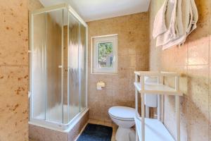 Koupelna v ubytování Art Apartment SeaSoul