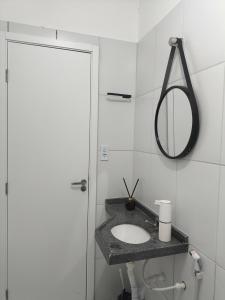 Et badeværelse på Paraíso em Aquiraz - Paz, Sol e Mar ao seu Alcance