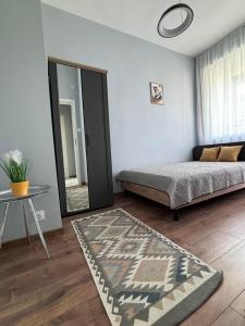 Postel nebo postele na pokoji v ubytování Боко 16-18