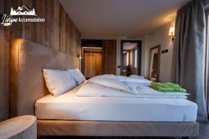 Posteľ alebo postele v izbe v ubytovaní Chalet 1816 by Livigno Accomodation