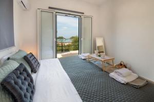 Łóżko lub łóżka w pokoju w obiekcie Dream view apartments