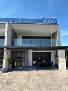 Budova, kde se vila nachází