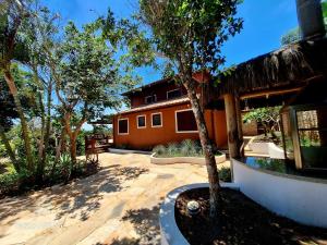 Το κτήριο όπου στεγάζεται  η παραθεριστική κατοικία