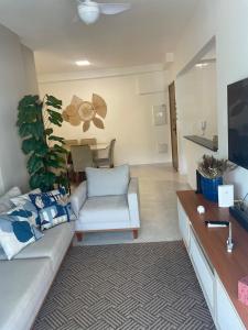 Televisyen dan/atau pusat hiburan di Apartamento no centro