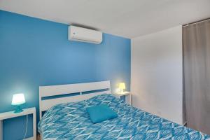 Letto o letti in una camera di Casaalmare