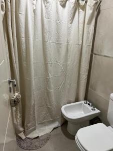 Et badeværelse på Balcón del Centro