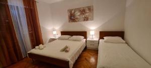 Posteľ alebo postele v izbe v ubytovaní Apartments DaRi