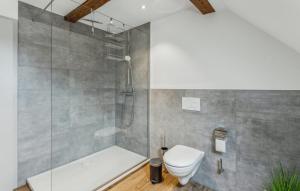 Ένα μπάνιο στο Ferienwohnung 3 DAN458