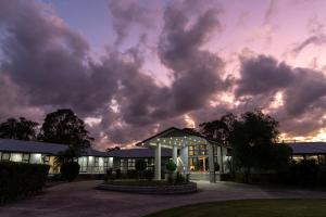 Bygningen som lejlighedshotellet ligger i