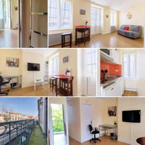 Η κουζίνα ή μικρή κουζίνα στο Le Thermal Tonic - Balcon - Central - Wifi