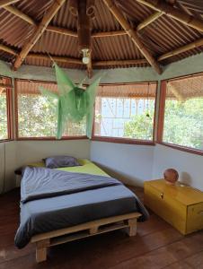 Voodi või voodid majutusasutuse Casa Entera Finca Cometa toas