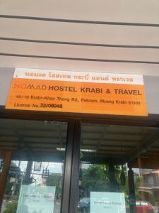 Certifikát, hodnocení, plakát nebo jiný dokument vystavený v ubytování NOMAD HOSTEL KRABI AND TRAVEl
