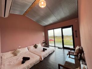 Postel nebo postele na pokoji v ubytování Lugo Hotel