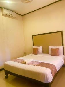 Ένα ή περισσότερα κρεβάτια σε δωμάτιο στο Green guesthouse