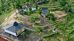 an aerial view of a house in a forest at Nature View Inn Private House in Nusa Penida