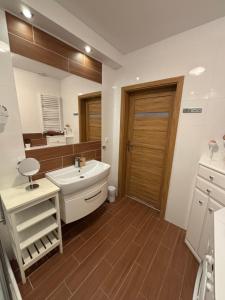Kúpeľňa v ubytovaní Apartament Marcin