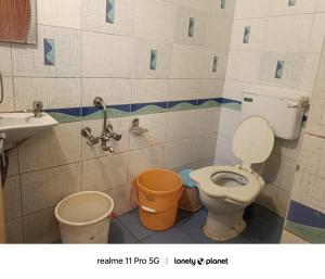 Koupelna v ubytování Altaf's motel