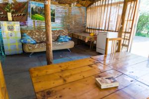 Posezení v ubytování Arista Yurt Camp
