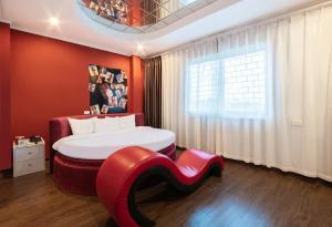 Ένα ή περισσότερα κρεβάτια σε δωμάτιο στο A25 Hotel - 30 An Dương