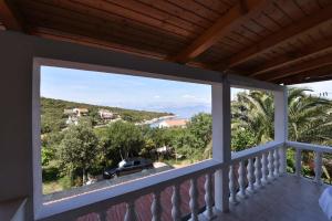 a view from the balcony of a house at Apartmani Marko in Gdinj