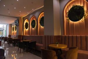Posezení v ubytování Ajsel Hotel
