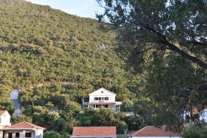 a house on the side of a mountain at Apartmani Marko in Gdinj