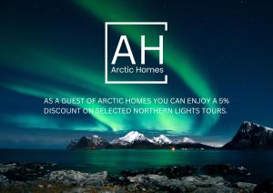 a sign that reads air as a guest of arctic homes you can enjoy at ARCTIC HOMES - Unique Town House in Tromsø