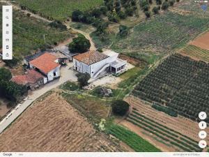 an aerial view of a house in a field at Da Lucia in Francavilla al Mare