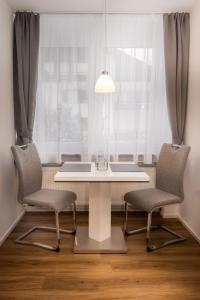 Møde- og/eller konferencelokalet på FeWo-Bergromantik mit Sauna und Pool