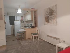 Η κουζίνα ή μικρή κουζίνα στο Efi's studio