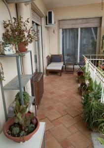 Balcone o terrazza di Naima Sea View Design Apartment By HouseinNaples