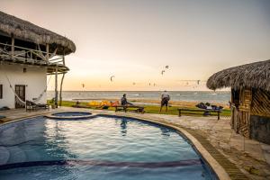 Bazén v ubytování 7 Beaufort - Kitesurf Pousada nebo v jeho okolí
