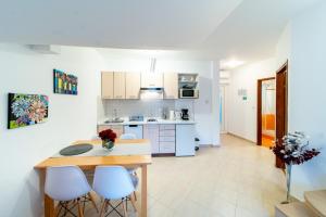 Η κουζίνα ή μικρή κουζίνα στο Apartment Pijaceta