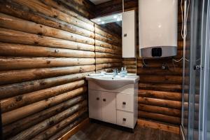 Koupelna v ubytování Siocamping Házak Homes