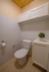Koupelna v ubytování Apartmán Velké Karlovice