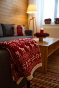 Posezení v ubytování Apartmán Velké Karlovice