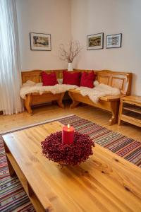 Posezení v ubytování Apartmán Velké Karlovice