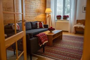 Posezení v ubytování Apartmán Velké Karlovice