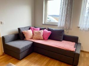 Ruang duduk di Cosy Room in Remich
