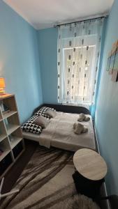 Katil atau katil-katil dalam bilik di Ciprus Apartmanház