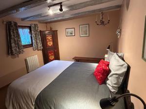 Letto o letti in una camera di Gite Gabrielle